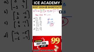 ECET 2024 | How to get best rank in ECET,#Ecetshort 57,#Sbtet,#ice academy