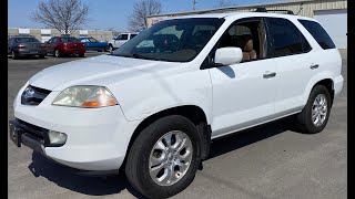 2003 ACURA ACURA MDX TOURING-RES HAMMERDOWN AUCTIONS