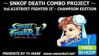 STREET FIGHTER II' - CHAMPION EDITION all characters 100% damage death combo