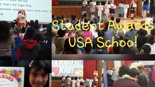 School Awards USA || kindergarten || Telugu vlogs from usa