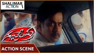 గజేంద్ర మూవీ || Arjun Chasing Action Scene || Arjun, Keerat || Shalimar Action