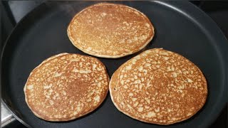 Ya no compres pan mejor preparalo en casa,pancakes de Avena y plátano