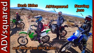 YouTuber Dirt Bike Group Ride - Ridgecrest & Spangler Hills