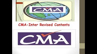 CMA-Inter Revised Contents | DT & IDT | #cmaglobe