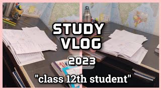 Sunday morning study vlog | 12th grader| #ministudyvlog