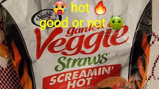 New potatoe chips review Screaming Hot #potatoechips #chips #food