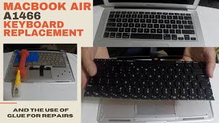 MacBook Air A1466 Keyboard Replacement