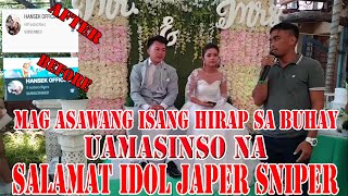 Tinulongan ni Japer Sniper umasinso sa buhay | Hansek official