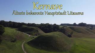 Kernave - Litauen im August 2020