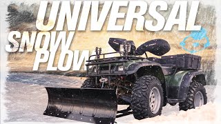 Neutron King's Peak Universal ATV Snow Plow