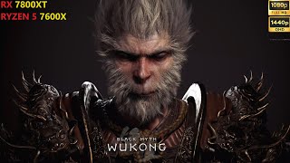 Black Myth: Wukong Benchmarks  2K and 1080P at Very High Presets #blackmyth #wukong #wukongtamil