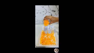 Satisfying Orange Pebbles 🌀 ASMR