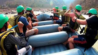 River Rafting In Shivpuri,  Rishikesh: Raw Footage