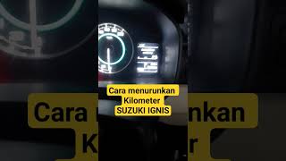 cara menurunkan kilometer suzuki ignis