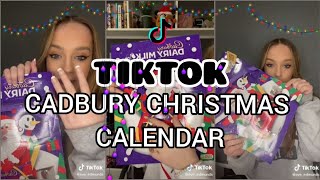 Opening CADBURY Dairy Milk advent Calendar 🍫 • Days 1 to 10  ♡ TIKTOK Compilation