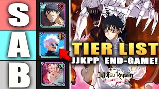 JUJUTSU KAISEN PHANTOM PARADE TIER LIST!!!! (end-game & plan ahead)