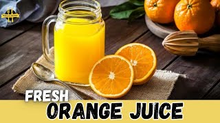 Fresh Orange Juice Recipe | How To Make Homemade Orange Juice by Nishoo's kitchen