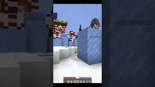 Нубик и Профессионал кидаются снежками #shorts #minecraft #нуб #про