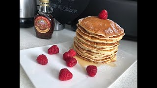 Pancakes / بان كاك سهل و سريع التحضير