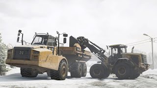 SnowRunner | 'RoadCraft' - CAT 745C - Transport Gruzu, Renowacja Drogi Gruntowej