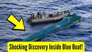 Coast Guard Stops Mysterious Blue Boat – What They Found Inside Is Shocking