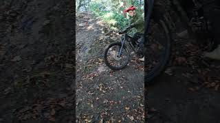 working on some tech skills in the woods #enduromtb #mtb #downhillmtb #ridesheffield