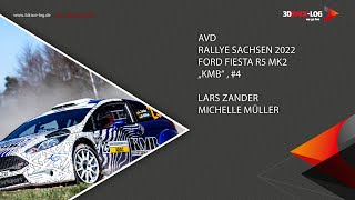 AvD Rallye Sachsen 2022, WP7, Ford Fiesta R5 MK1 "KMB", Zander / Müller #4