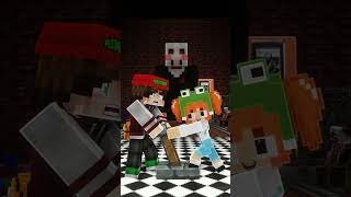 MINEGREEN Korku Evinde Mahsur Kaldı! - Minecraft #shorts