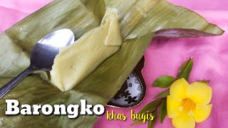 Barongko kue tradisional khas bugis