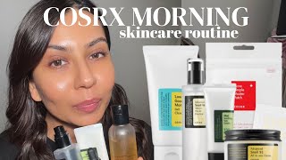 COSRX REALISTIC MORNING SKINCARE ROUTINE | BEST OF KOREAN SKINCARE PRODUCTS