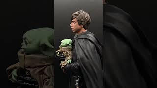 Toy Spotlight - Star Wars - Gentle Giant - Luke Skywalker & Grogu Statue #Shorts #StarWars