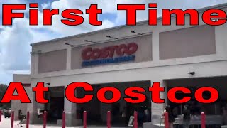 First Time At COSTCO - Costco Walkabout - Eating at Costco - Costco Samples and Cafe