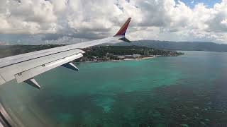 Landing in paradise! Southwest 737 MAX 8 touching down in Montego Bay