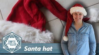 How to make a Santa hat | Sewing tutorial