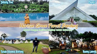 STAYCATION DI HORISON GREEN FOREST BANDUNG - REVIEW TENDA DIBAWAH BINTANG & CAFE RUANG LAPANG