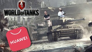 World of Tanks Blitz: метаем бревна и кормим фугасами вместе с AppGallery HUAWEI Matepad 11