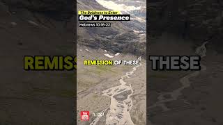 The Boldness to Enter God's Presence | Hebrews 10:16-22 #ytshorts #breadoflife #bible