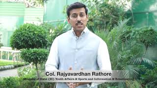 Col. Rajyavardhan Rathore Congratulates the Parents and Participants of Juniorun 2018