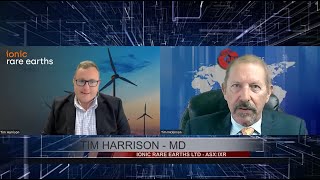 Ionic Rare Earths Limited (ASX:IXR) Managing Director Tim Harrison is Interviewed by ABN Newswire