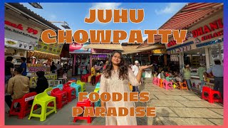 Juhu Beach pe Fast Food | Foodies ka Paradise | Best Pav Bhaji of Juhu Beach |