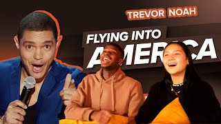 [TREVOR NOAH] | REACTION to "Flying Into America" - Trevor Noah - (Lost In Translation)