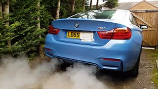 It should be called loud start, not cold start BMW M4