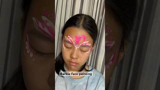 Hi Barbie #facepaint #makeup #makeuptutorial #facepainting #barbie #shortvideo #tutorialreels #viral