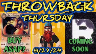 POKEMON THROWBACK THURSDAY! Weekly Vintage Investing Market Update! 8/29/24