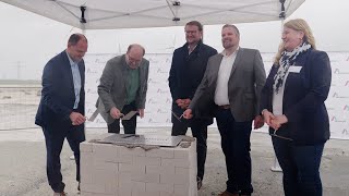 Baustart: Amprion legt Grundstein für A-Nord-Konverterstation in Emden-Petkum