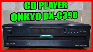 CD player onkyo DX-C390 (video de funcionamiento para su venta) #vendido