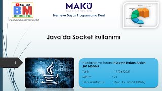 26 - Java'da Soket Kullanımı