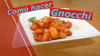 Como hacer gnocchi