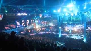 WWE Wrestlemania 29 The Rock HD Entrance MetLife Stadium 4/7/2013