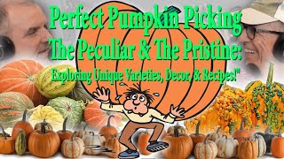 Perfect Pumpkin Picking|The Peculiar & The Pristine: Exploring Unique Varieties, Decor, & Recipes!"